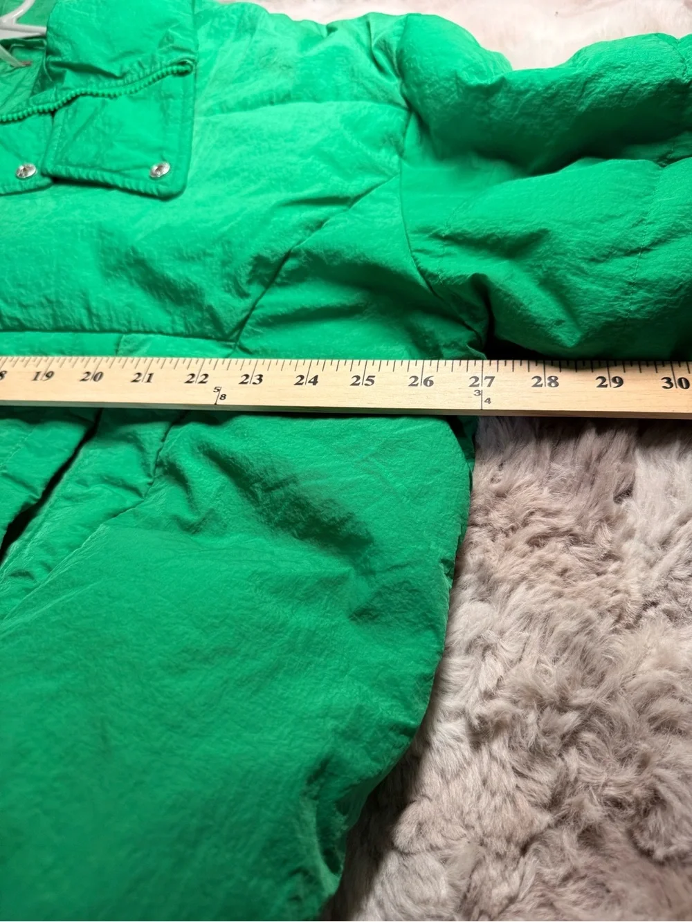 FP Movement Free People Pippa Packable Puffer Jacket Kelly Green Medium M